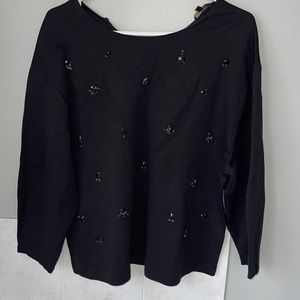 Black Massimo Dutti sweater